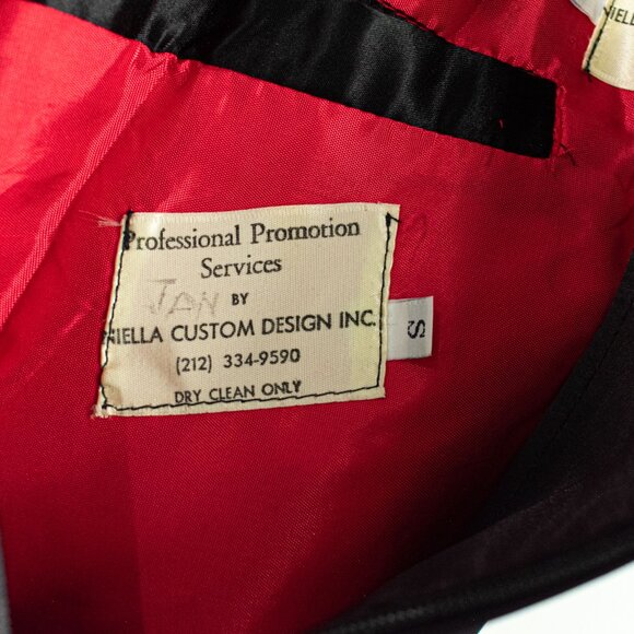 Vintage 80s Showtime Television Satin Jacket Size Small - Picture 5 of 12